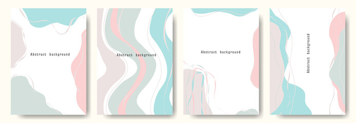 cover design elements set with copy space for text.Abstract vintage background.or Ideal for postcards,poster, business card,flyer,brochure,magazine,social media and other.vector illustration