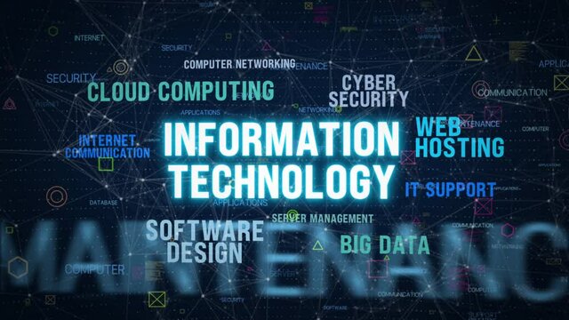 IT support information technology internet concept