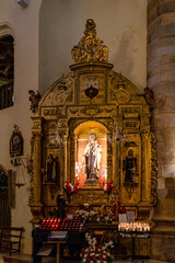 Fototapeta na wymiar Church of Our Lady of Granada, Llerena, Extremadura, Spain