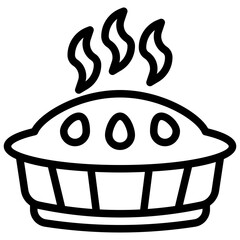 PIE line icon