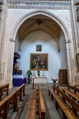 Interior of the Monastery of San Juan de los Reyes in the city of Toledo, Spain