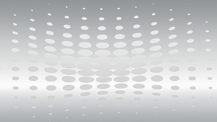 Halftone white and grey background