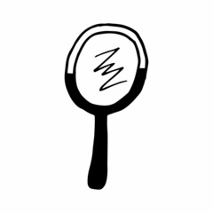  mirror with a handle 