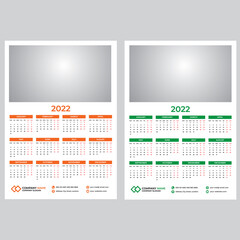 Wall calendar, Calendar 2022, Wall calendar 2022, Business calendar, 
