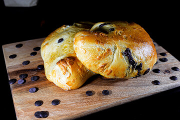 cougnou belgian chocolate bread handmade