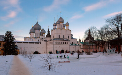 Fototapeta na wymiar Rostov the Great is one of the oldest cities in Russia.