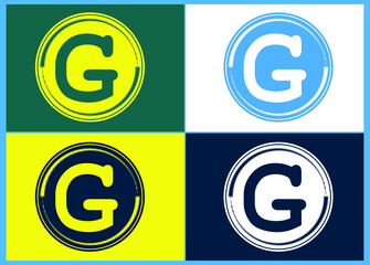 G letter logo and icon design