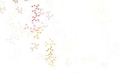 Light Multicolor vector template with artificial intelligence structure.