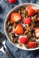 Healthy Homemade Chocolate Granola