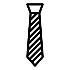 tie necktie man businessman work fashion outfit business finance office icon