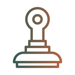 stamp approval legal legality document legit legitimation business finance office icon