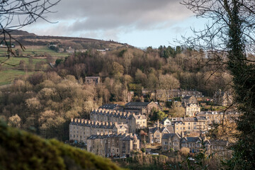 Hebden bridge daytime cityscape photo