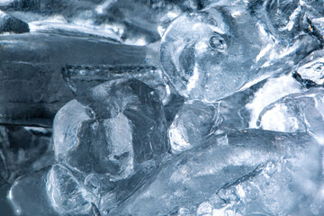 Ice surface,Ice, Water, Ice Crystal, Cracked, Textured 