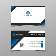 modern creative design business card template illustration.