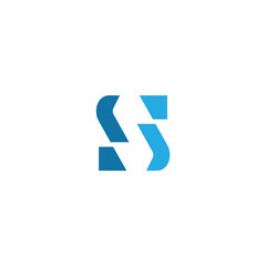 letter s typography logo design