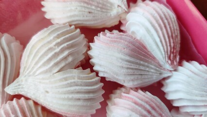 marshmallow hearts, sweets for lovers, Valentine's Day