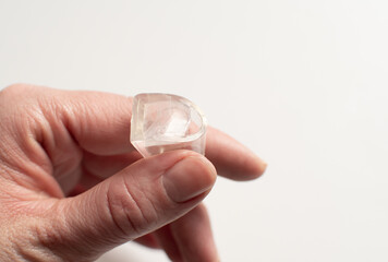 A woman's hand holds a heel guard of a dance shoe.
The benefit of using heel protectors is to...