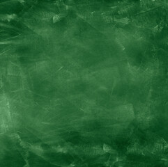 Green blackboard or chalkboard