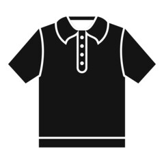 Tshirt repair icon simple vector. Tailor cloth