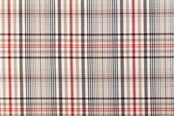Fabric plaid texture. Cloth background