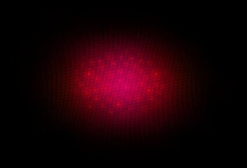 Dark Pink vector Abstract illustration with colored bubbles in nature style.