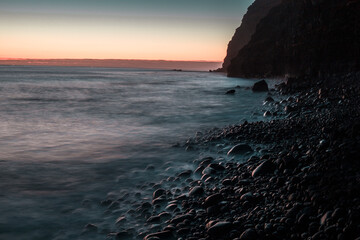 calm sea on the coast