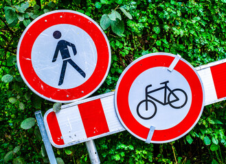 no bike sign in germany