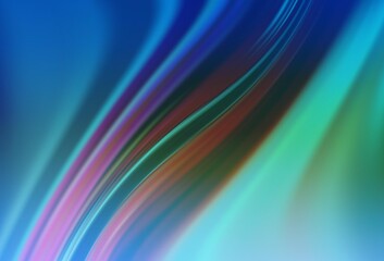 Light Blue, Green vector blurred pattern.