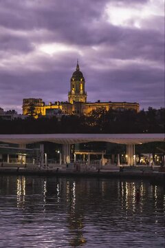 Malaga Cathedral timelapse