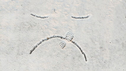 dissatisfied emoticon