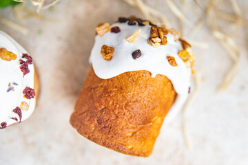 Easter cake sweet dessert festive baking holiday easter treat meal food snack on the table copy space food background 