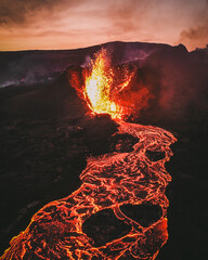 Volcanic Eruption, Iceland