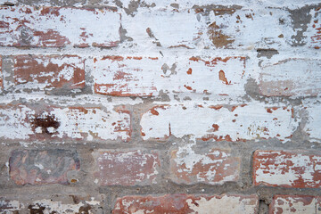 Old brick wall texture background