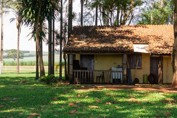 old house in the village