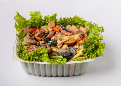 Fiambre is a Guatemalan traditional cuisine prepared for   "d&iacute;a de todos los santos" or day of the dead.