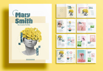 Yellow Portfolio Layout