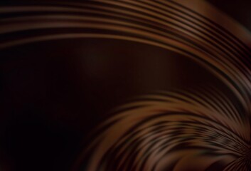 Dark Brown vector blurred pattern.