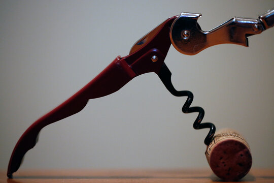 un tire-bouchon pour le vin