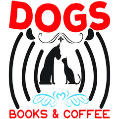 Dogs books is coffee