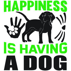 Happiness is having a dog