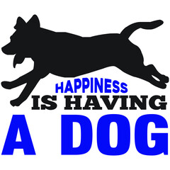 Happiness is having a dog