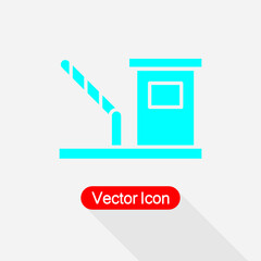 Toll Road Icon Vector Illustration Eps10