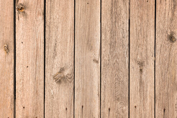 Vertical light brown wooden planks background