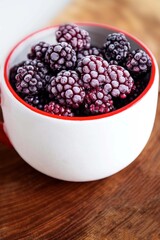 bowl of cranberries