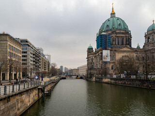 Fototapeta na wymiar Berlin Cathedral. Berlin Germany.