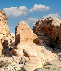 Fototapeta premium Ruins of the ancient city of Petra
