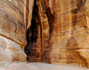 Ruins of the ancient city of Petra