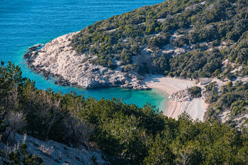 Beach in the adriatic coast