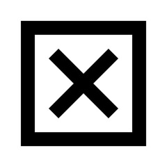 Obraz premium Disabled By Default Icon, Disabled Vector 