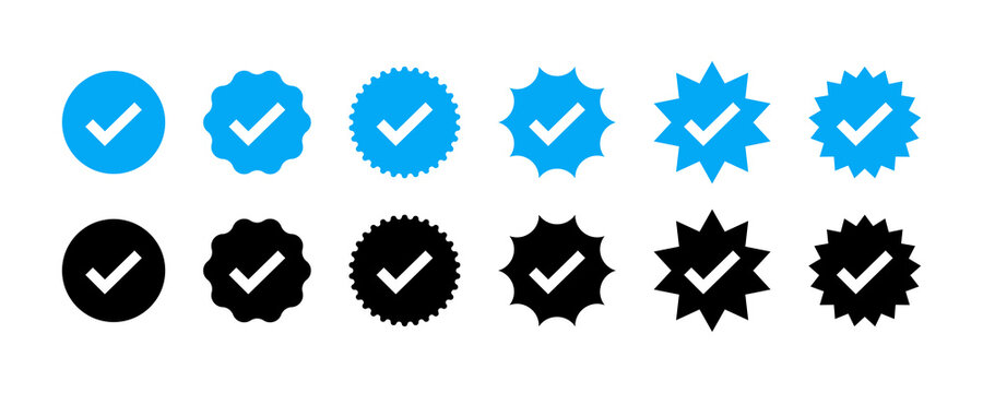 Blue check logo, Social media Instagram Verified badge Symbol Computer  Icons, social media, blue, leaf, influencer Marketing png | PNGWing